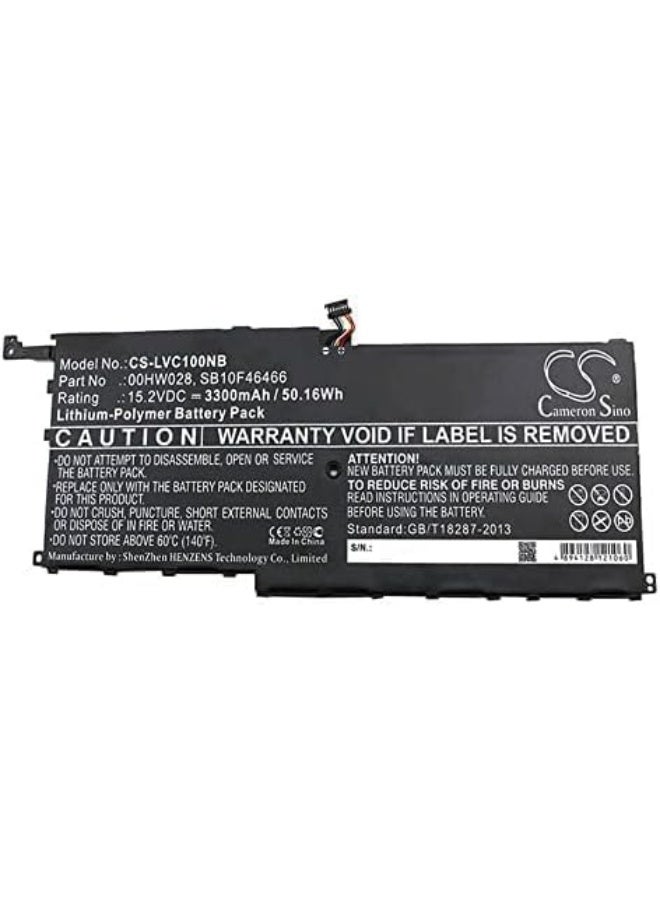 Terabyte 7.4V 34Wh 4600mAh. 45N1750 45N1751 Replacement Battery for Le.novo ThinkPad Yoga 11e 45N1748 45N1749 Tablet - Image 3