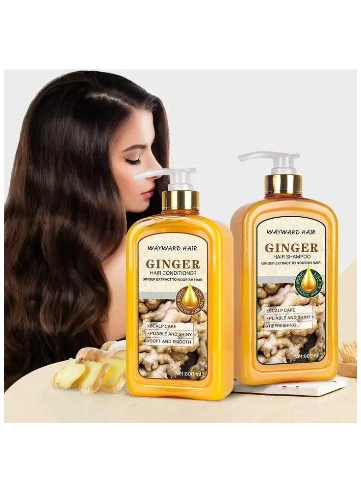 WAYWARD WHEELS Ginger Shampoo hair and roots and repair