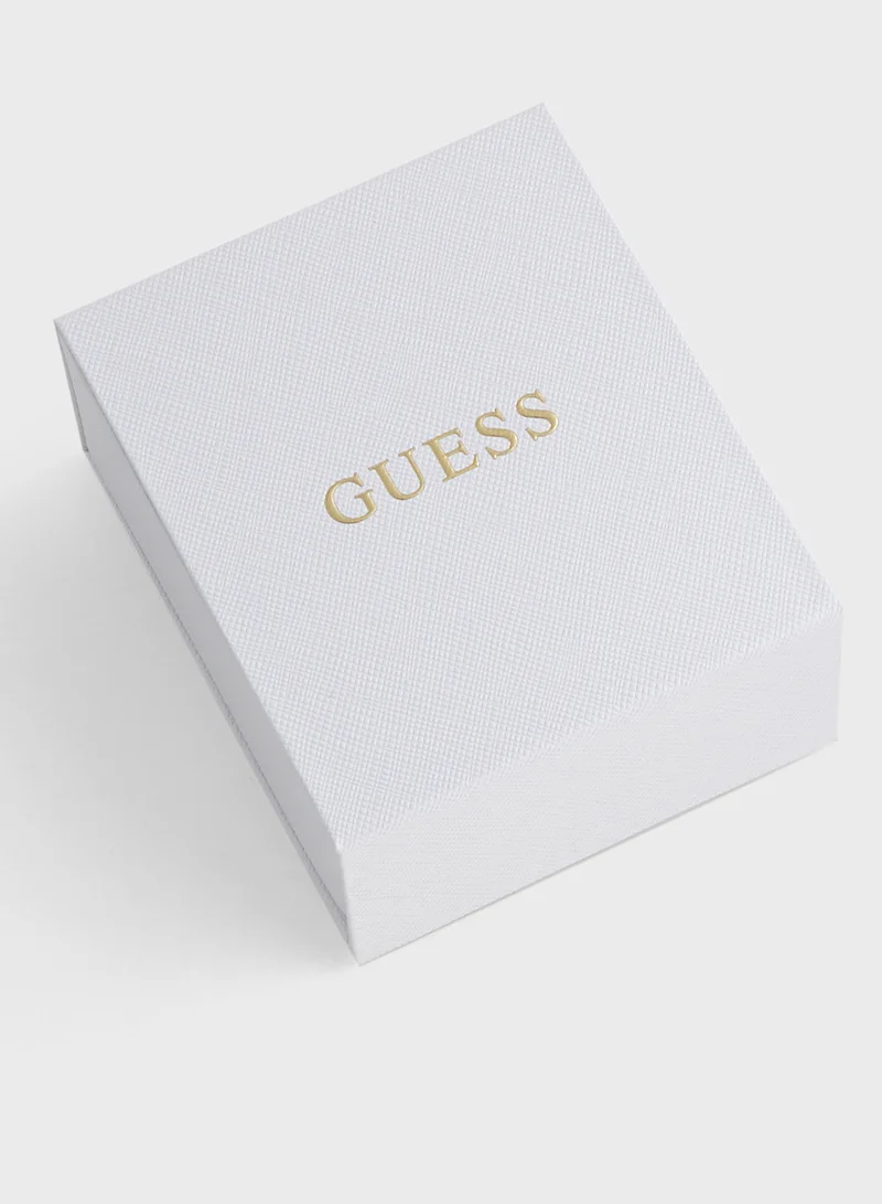 GUESS Side Crystals 4G Coin Bracelet