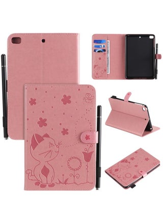 Case Cover For iPad mini 5 / 4 / 3 / 2 / 1 Cat Bee Embossing Pattern Horizontal Flip Leather Case with Holder & Card Slots & Wallet & Pen Slot & Wake-up / Sleep Function Pink - pzsku/ZB4F9E7AFEDF65E253FC1Z/45/_/1708915452/0c3186b2-3af6-4690-9cce-46f9f0bcc315