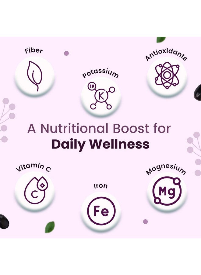 Neuherbs مسحوق بذور الجاومون الطبيعي من نيوهيربز لصحة الهضم ومستويات السكر | 100% نقي وطبيعي | جيد لصحة القلب، الجهاز المناعي، وإزالة السموم - (200 جرام عبوة واحدة) - Image 5