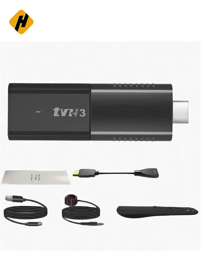 HuHa - TV Stick TVR3 Remote Control, 2GB RAM + 16GB ROM, 1080P HDR, 4K Portable Streaming Media Player, Android 12.1, Quad-Core, 4G/5G WiFi, Google Assistant - Image 1