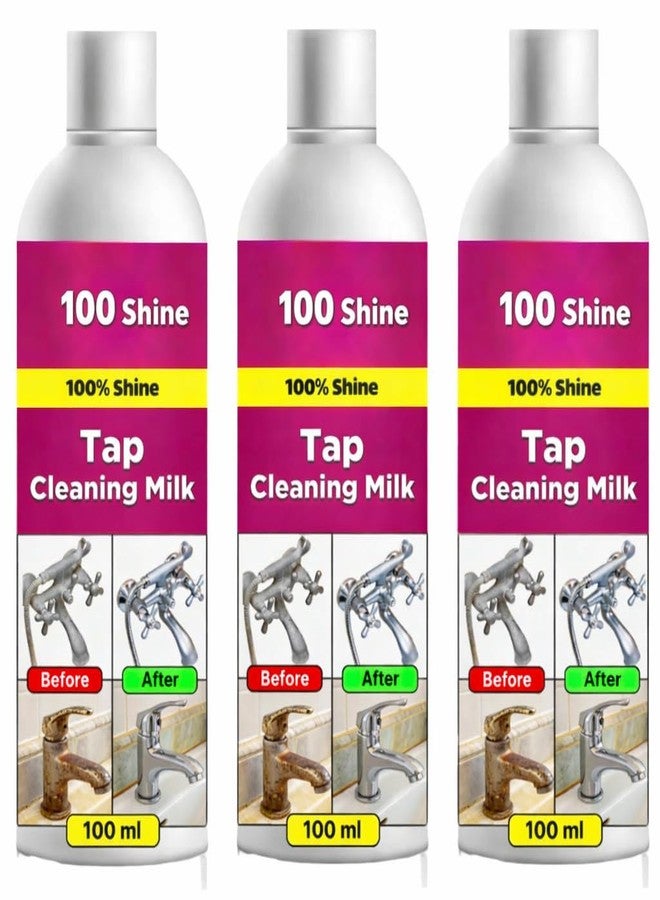 D4krezy Tap Cleaning Milk 100ml (Pack of 2) | Steel & Bathroom Fitting Cleaner | Rust, Hard Water Stain & Limescale Remover | Instant Shine Metal Polish for Kitchen & Bathroom - Image 5