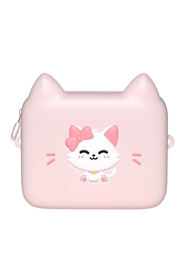 GULFLINK Kids Bags Children Shoulder Bags Girls Purse for Toys Cameras Children's Birthday Gift Pink - Image 1