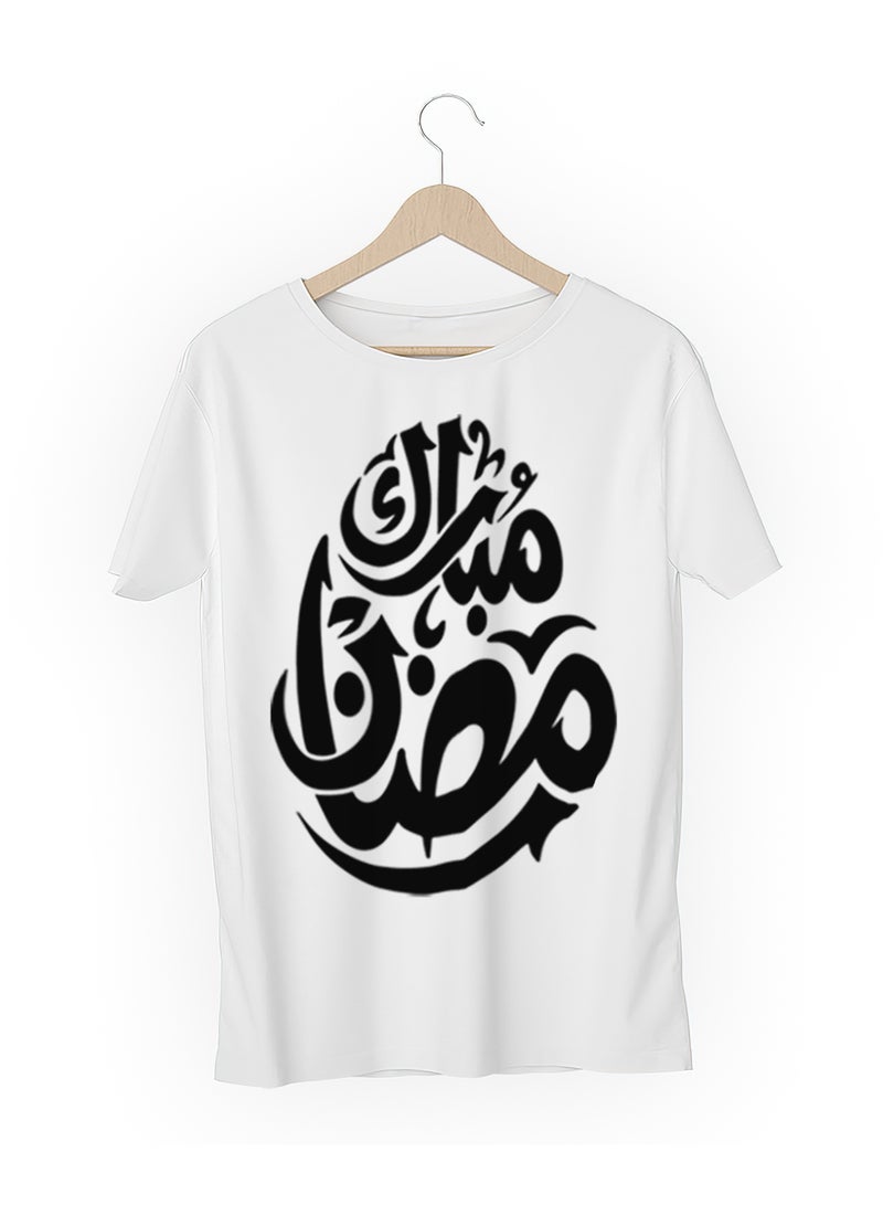 Fashion World Cotton T-shirt Printed with High-quality Ramadan - Image 3