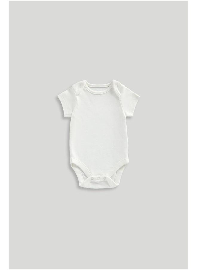 mothercare - Sloth Short-Sleeved Bodysuits - 5 Pack - Image 1