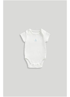 mothercare Sloth Short-Sleeved Bodysuits - 5 Pack  - Image 3