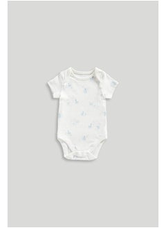mothercare Sloth Short-Sleeved Bodysuits - 5 Pack  - Image 2