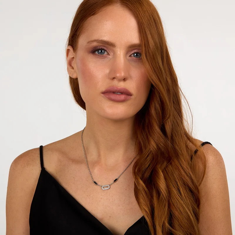 Karl Lagerfeld  Crystals collection Womens's   Necklace - KLAYC11 for Women | Best Price UAE