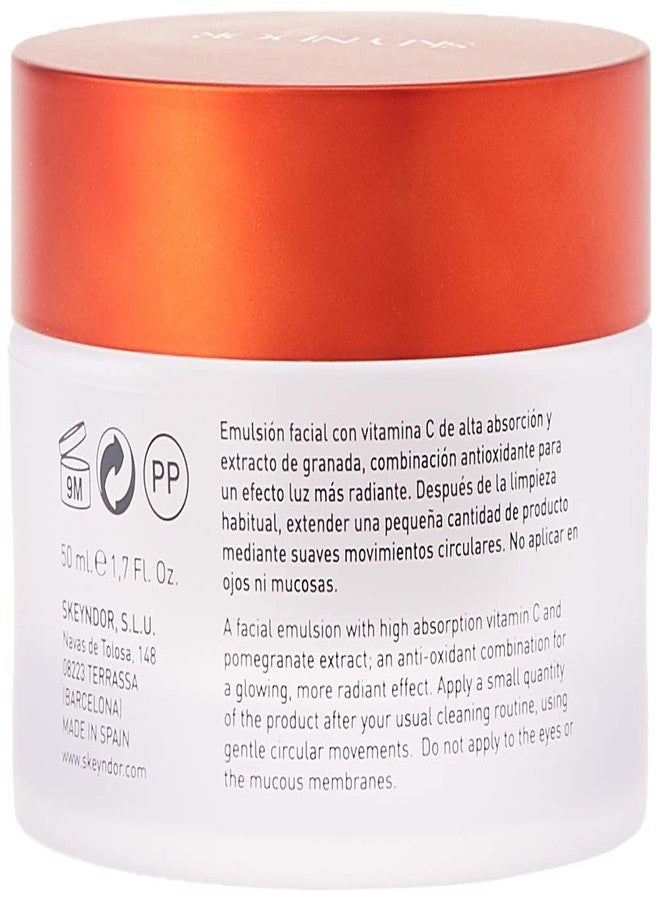Skeyndor POWER C + energizing Normal to oily skins emulsion 50ml by Skeyndor - Image 2