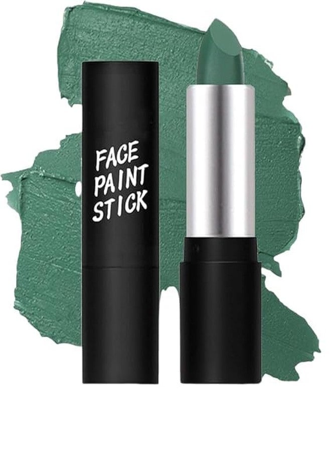 Buyntry Face Paint Stick, Green Oil Creamy Blendable Washable Body Painting Makeup Pen for Halloween Carnival Fancy Dress, 3.5g - Image 1