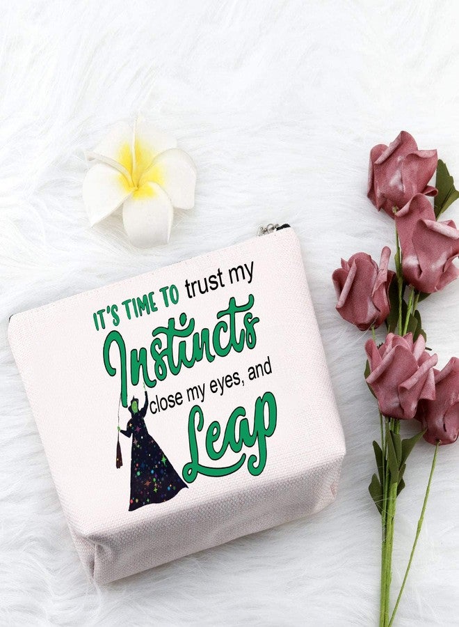 PXTIDY Witch Musical Inspired Makeup Bag It’s Time To Trust My Instincts Witchy Gift Musical Merch Witch Fans Gift - Image 4