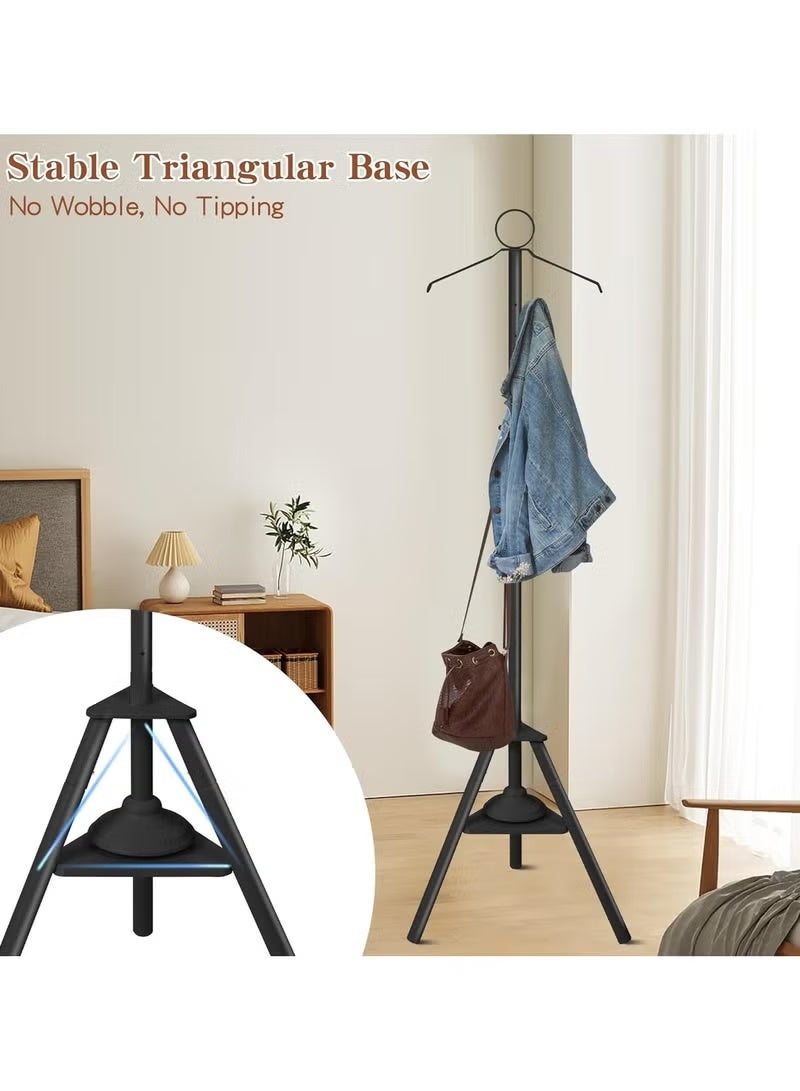 TIGER 175cm Vertical Clothes Steamer Rack with Multi-Purpose Hooks & Garment Slots – Stand for Wrinkle-Free Shirts, Dresses, Jackets, Coats, and Everyday Clothing - Image 5