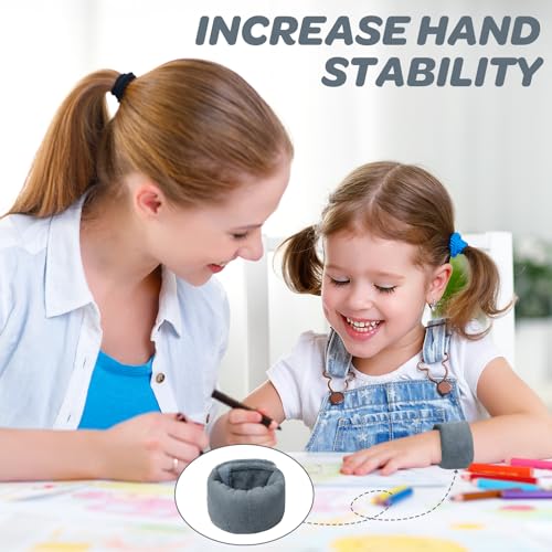 JXM Two Pack Sensory Weighted Bracelets for Kids with SPD ADHD and Autism, Deep Pressure Input for Calming and Focus, Increase Hand Stability and Sensory Awareness - Image 5