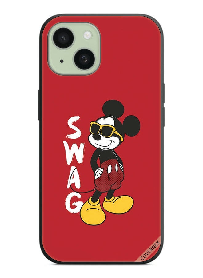 Covernex - Protective Case Cover For Apple iPhone 15 Swag Mickey Mouse - Image 1