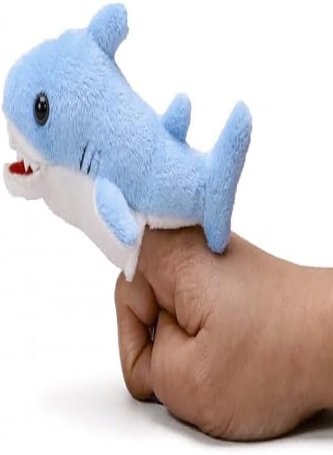 Unipak 1155SK Shark Plush Finger Puppet, 5-inch Length