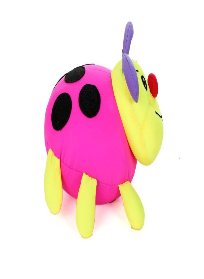 Giftwish Soft Stuffed Toy Pink Bug for Baby Boy/Girl/Kid 13" Birthday Gift - Image 3