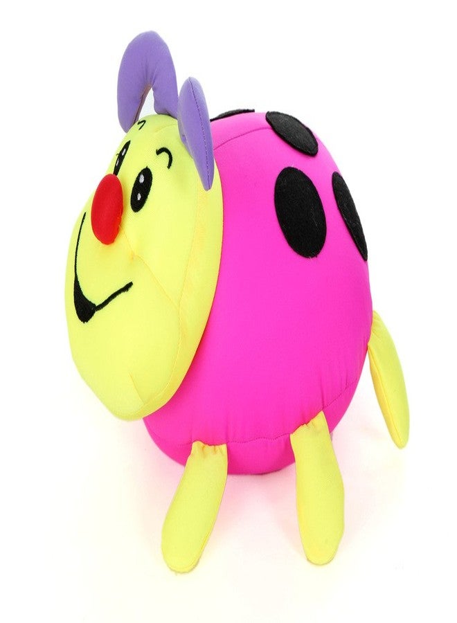Giftwish Soft Stuffed Toy Pink Bug for Baby Boy/Girl/Kid 13" Birthday Gift - Image 2