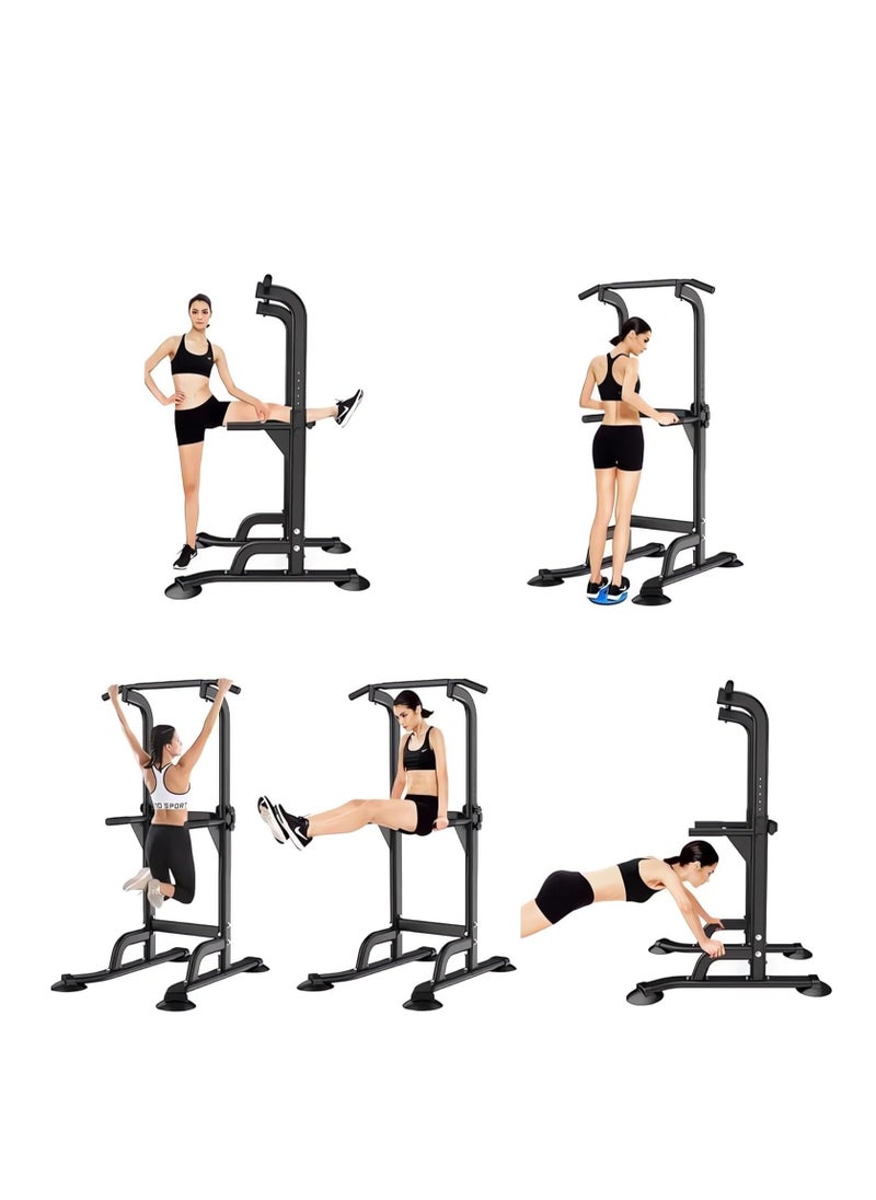 RATSAW Power Tower, Dip Station Pull Up Bar for Home Adjustable Height Multifunctional Home Strength Training Fitness Exercise Equipment, Simple Installation, Durable Home Fitness Equipment  - Image 2
