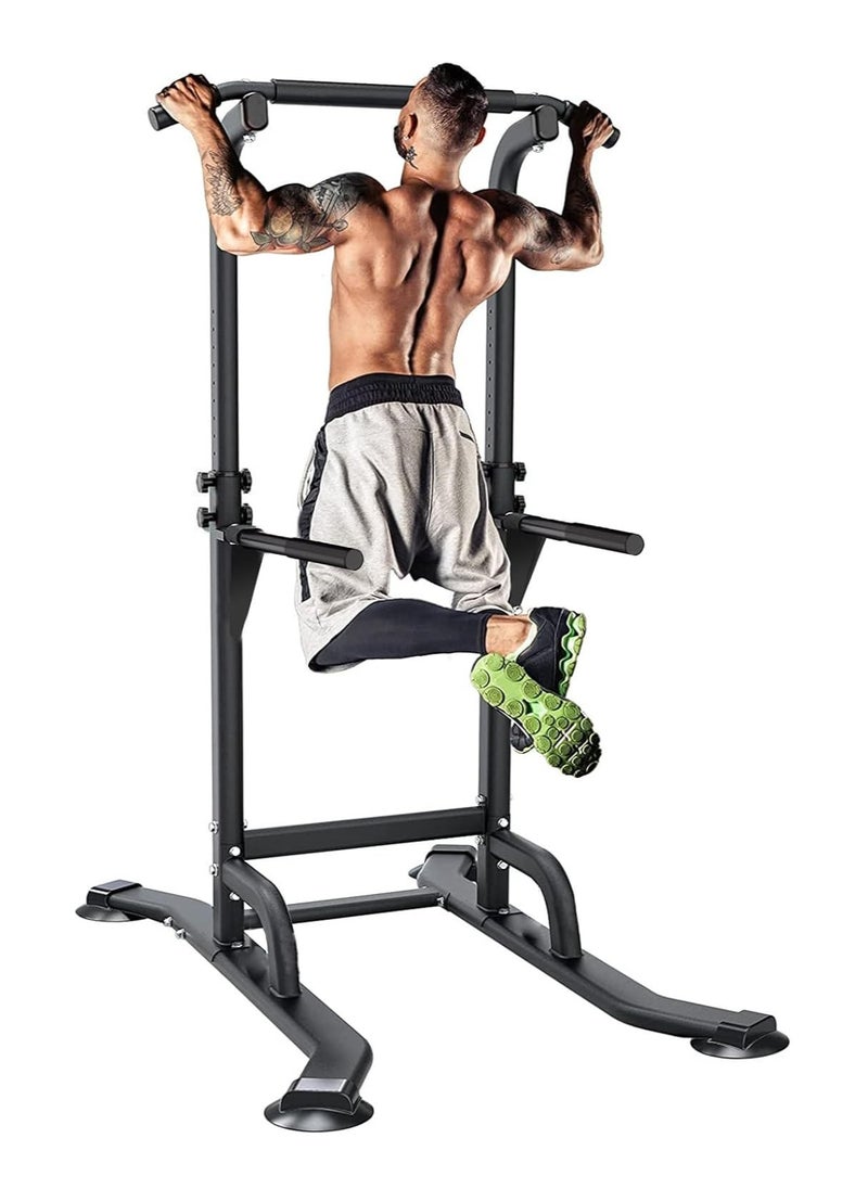 RATSAW Power Tower, Dip Station Pull Up Bar for Home Adjustable Height Multifunctional Home Strength Training Fitness Exercise Equipment, Simple Installation, Durable Home Fitness Equipment  - Image 1