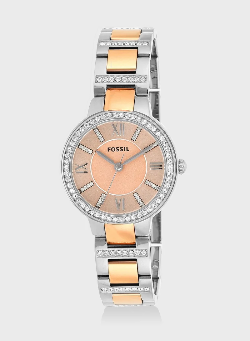 FOSSIL Virginia Stainless Steel Analog Watch