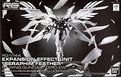 BANDAI RG 1/144 Wing Gundam Zero EW for Expansion Effects Unit Seraphim Feather - Image 1