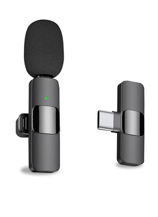 K8 Wireless Lavalier Microphone For Type-C Phone Plug-Play Wireless Mic Black - pzsku/ZB4FB031025B54AA19F54Z/45/_/1700488838/2058ffbd-c0c1-44fc-a257-78322ef26566