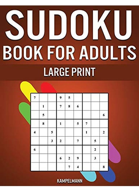 Sudoku Book For Adults Large Print