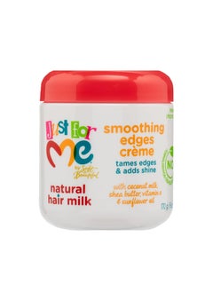 Just For Me Natural Hair Milk Smoothing Edges Creme Tames Edges  Adds Shine With Coconut Milk Shea Butter Vitamin E  Sunflower Oil 6 Ounce