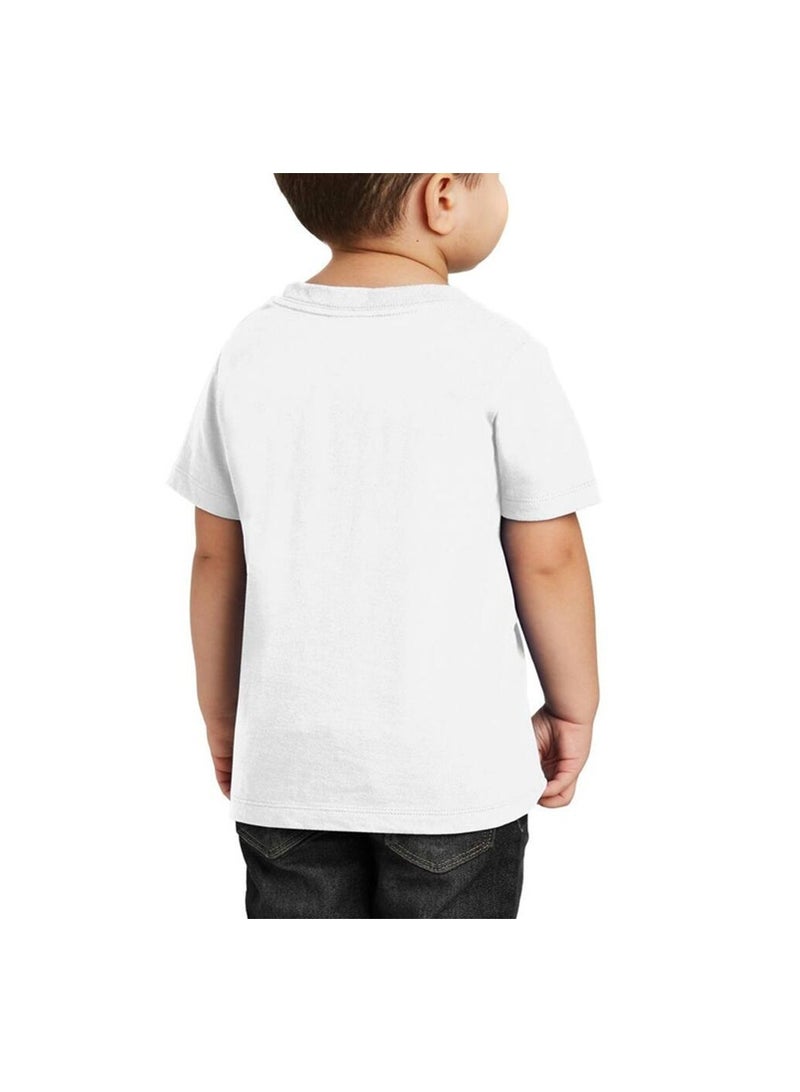 Saudi Arabia-Themed Boys Souvenir T-Shirt for Kids - Short Sleeve Round Neck Cotton Tshirt - Saudi Design with Camel - Ideal for School, Playtime - Image 2