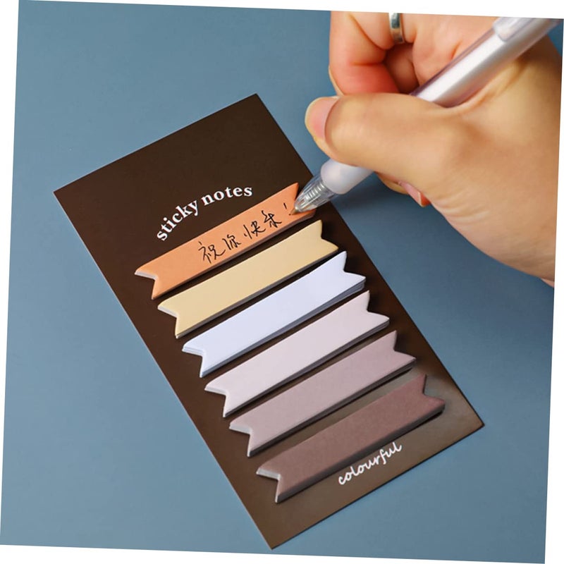 Gradient Color Self Stick Notes 8 Sets Lightweight Memo Pads for Office Students - Image 5