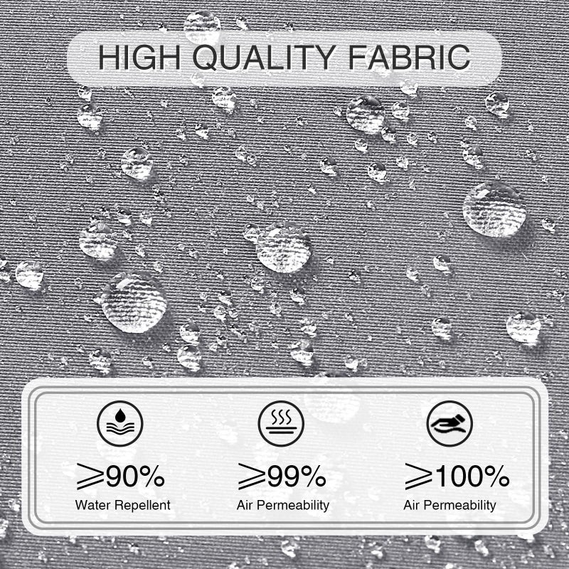 Enipate 2 Pack Outdoor High Back Chair Cushion, Weather Resistant Adirondack Rocking Chair Cushions, Patio Chair Seat Cushions - Image 3