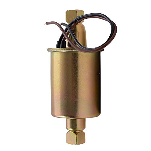 Brock Replacement Universal 6 Volt Electric Fuel Pump w/Installation Kit Inline Type 5-8 PSI 5/16 Inlet & Outlet Compatible with Carbureted Models E8011 SP1124 - Image 2