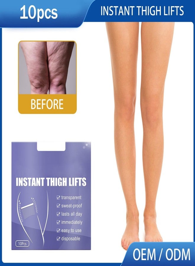 سكويشي 20 قطعة من شريط رفع الفخذين، لاصق مضاد للاحتكاك للفخذين، وسادة للفخذين، شريط للبطن للنساء والرجال، دعم غير مرئي مقاوم للعرق طوال اليوم، حل لشد البشرة ونحتها - Image 3