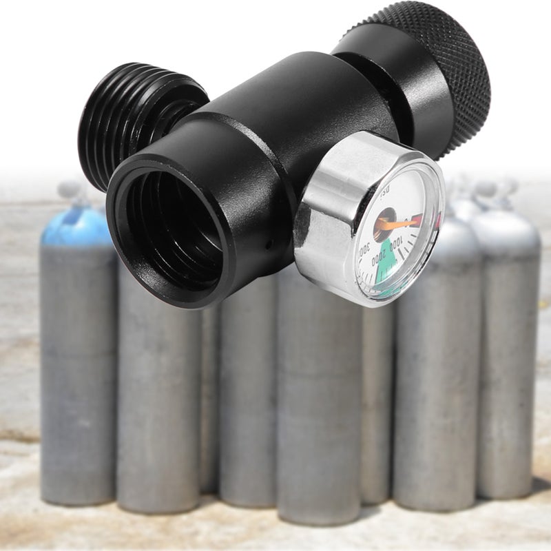 CO2 Filling Tank Cylinder Refill Adapter Connector Kit For SodaStream (Silver without Meter) - Image 3