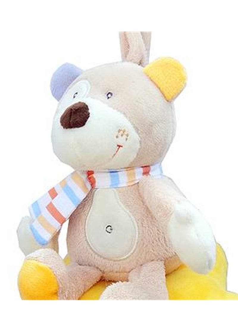 Baby bed bell wind-up music bell plush stroller pendant baby toy  - Image 2