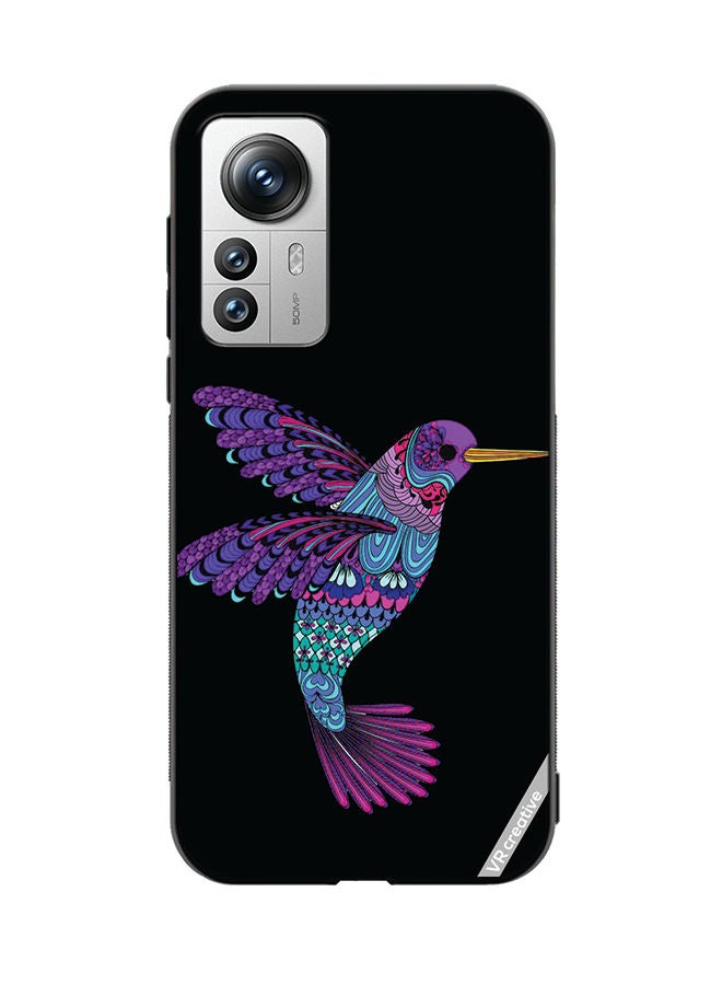 VR CREATIVE Protective Case Cover For Xiaomi 12 Pro Bird Design Multicolour - Image 1