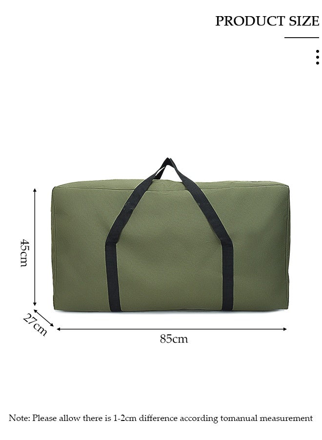 DUNISO Large Moving Bags, Foldable Storage Tote with Double Zippers, Storage Totes For Space Saving, Sturdy Carrying Handles for Travel, College Moving Supplies, Bedding, Clothes - Image 4