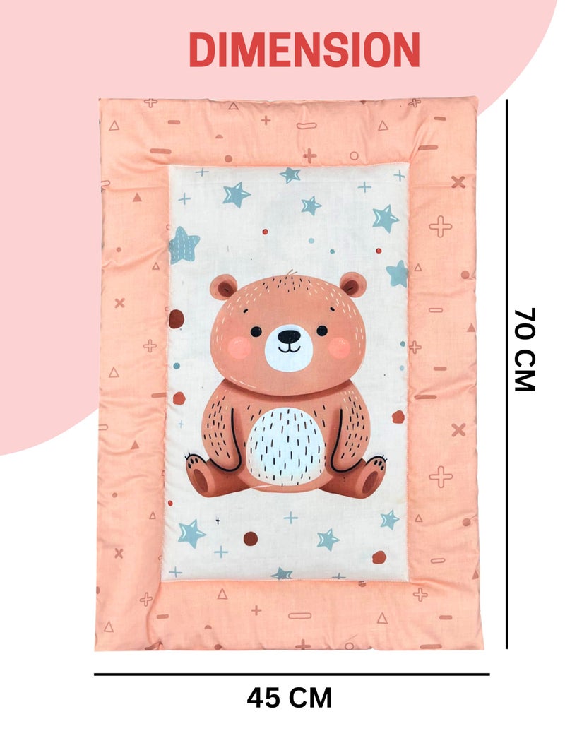 NEW COMERS® Diaper Changing Mat/Sleeping mats/Water Proof Bed Protector with Foam for New Born Baby | Pack of 3 (70 cm x 45 cm) Washer Safe Changing Mat | Newborn Essential | WP MAT_01 - Image 3