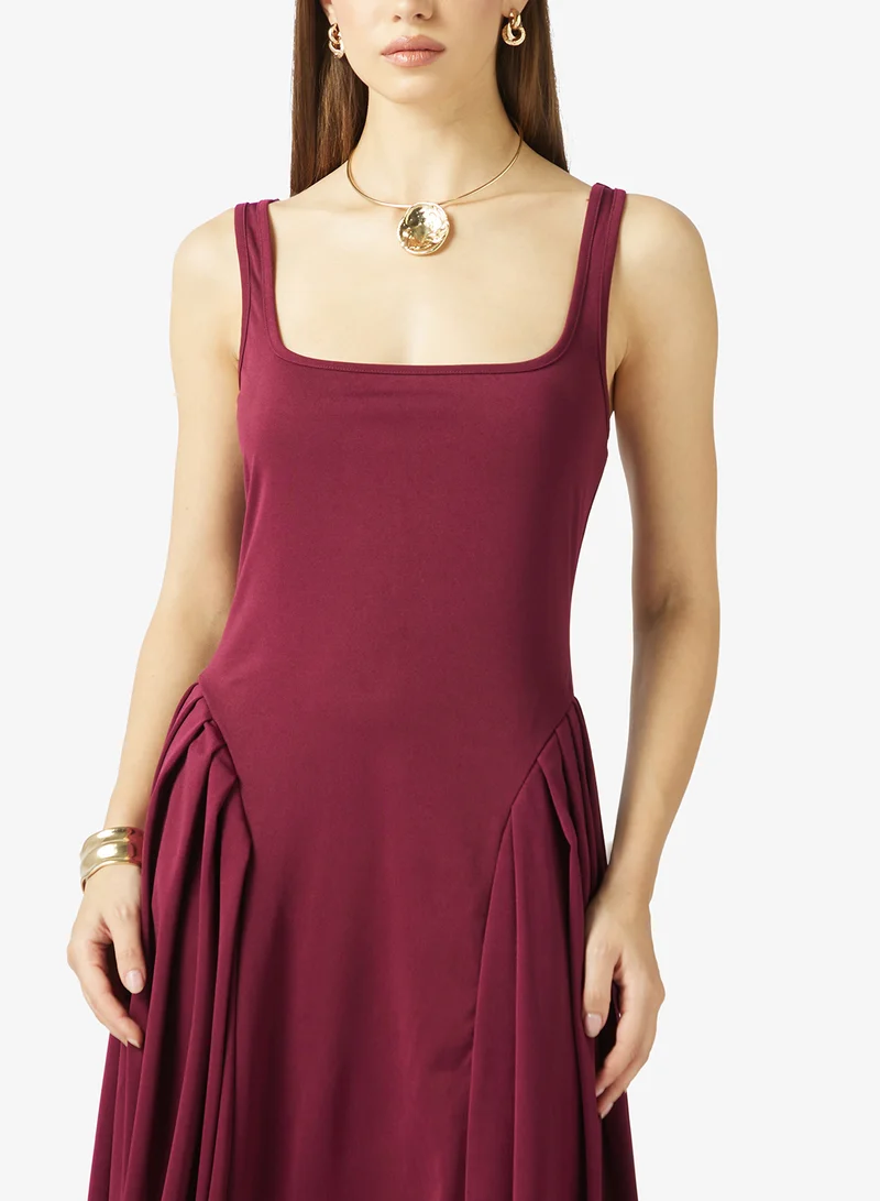 ELLA A-line Dress With Princess Cut for Women | Best Price Oman