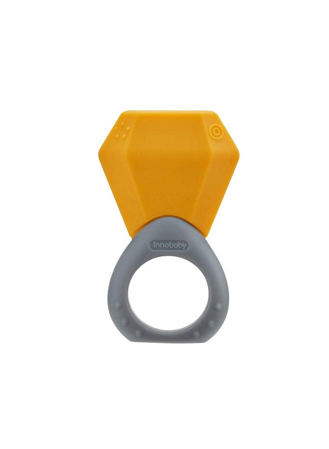 Innobaby Teethin' Smart Birthstone Ring Teether November (Citrine) - Image 2