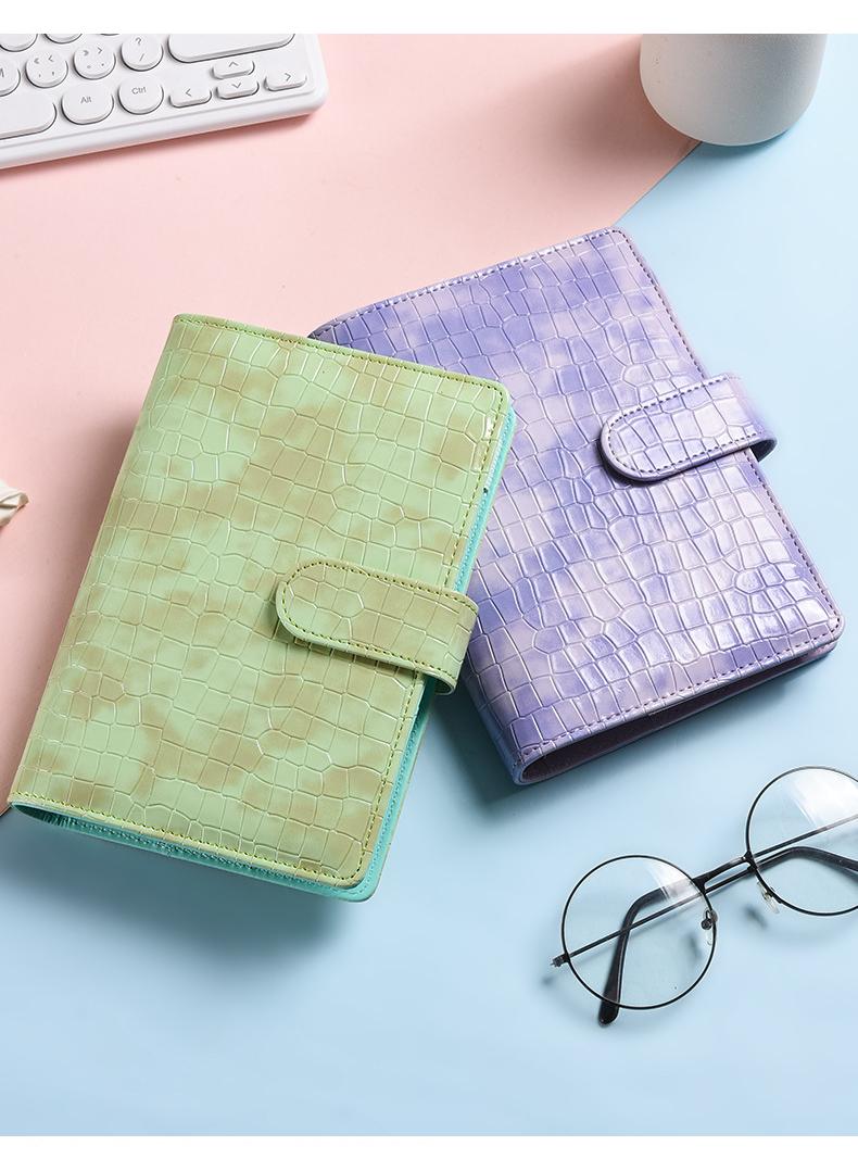 Generic Budget Binder with Zipper Envelopes, Cash Envelopes for Budgeting, PU Leather Budget Binder Planner with Clear Zipper Envelopes, Budget Sheets for Budgeting, Saving Money(Purple) - Image 3