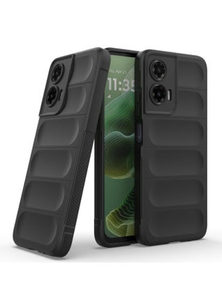 جراب خلفي من السيليكون عالي الجودة متوافق مع هاتف Motorola Moto G35 5G جراب Magic Shield المقاوم للصدمات مع حماية للكاميرا (أسود) - pzsku/ZB4FBF7302A14235DF9D9Z/45/1750000327/b9db5634-5af9-4f05-a7a4-3905ccf7324c