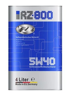 زيت موتور RZ800 5W40 تخليقى بالكامل