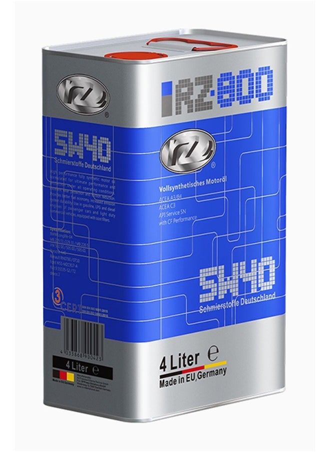 رزويل - زيت موتور RZ800 5W40 تخليقى بالكامل - Image 1
