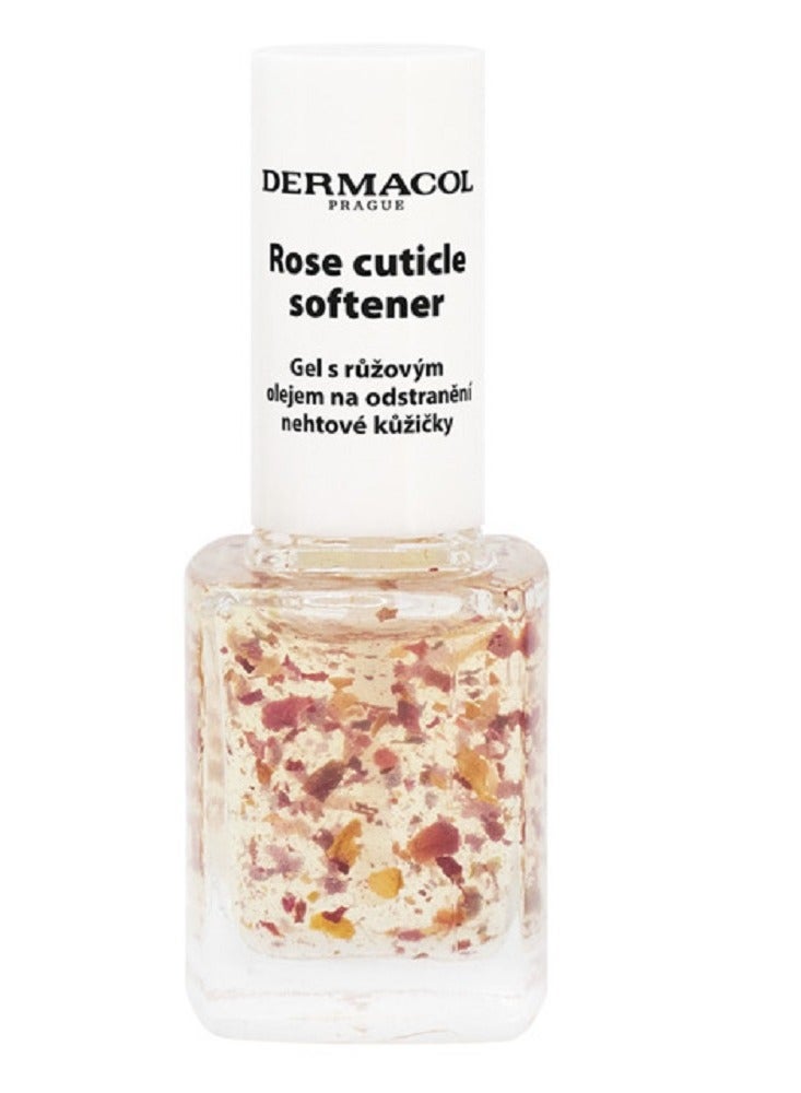 Dermacol Rose cuticle softener gel oil for Nails