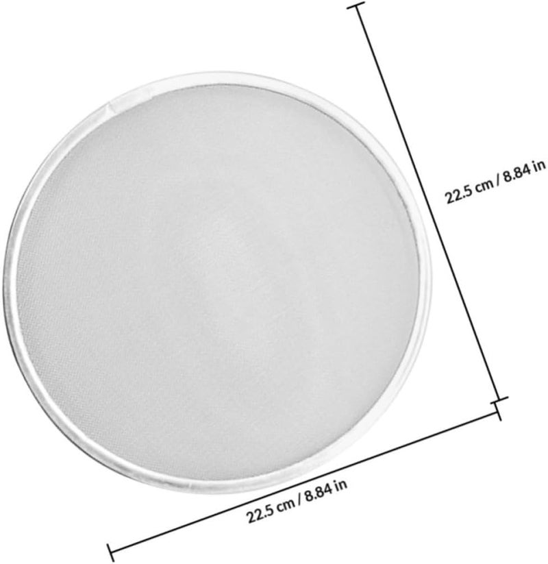 ABOOFAN Stainless Steel Air Fryer Oil Splash Guard with Mesh Splatter Screen, Universal Compatibility and Anti Oil Splattering Feature, Kitchen Accessory for Cooking and Frying - Image 2
