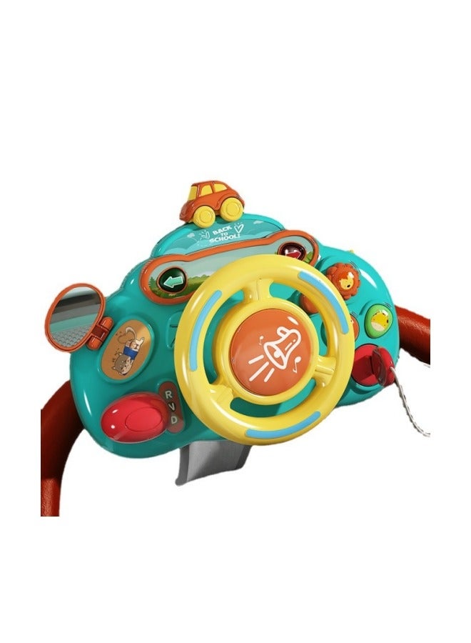 ميكسد الموسيقى لعبة للأطفال ، لعبة عجلة القيادة الدوارة مع الموسيقى والإضاءة - Image 1