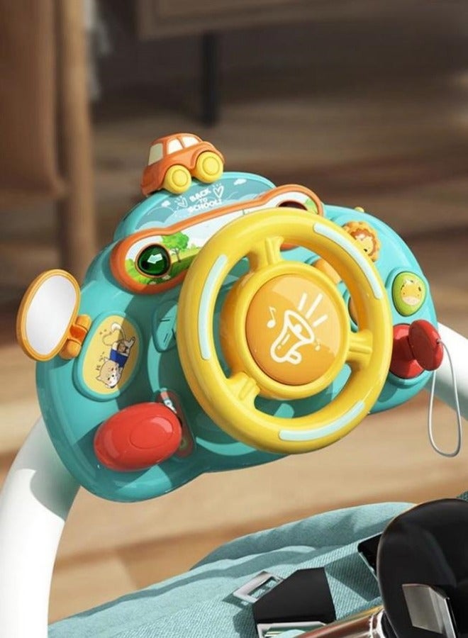 ميكسد الموسيقى لعبة للأطفال ، لعبة عجلة القيادة الدوارة مع الموسيقى والإضاءة - Image 2