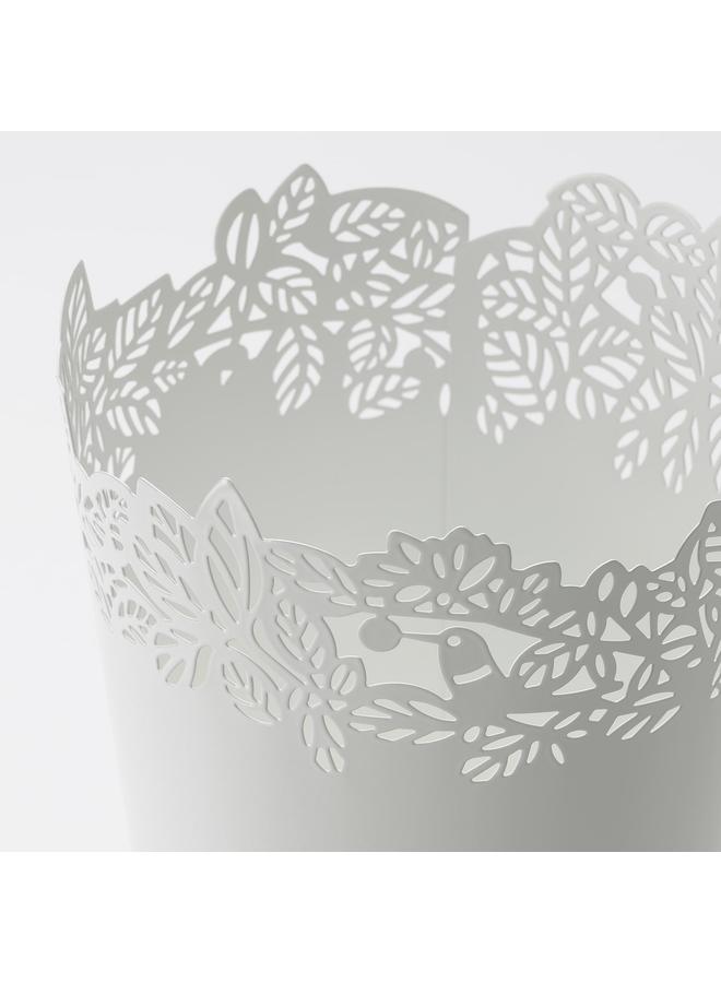 Zaboon Plant Pot, White, 9 Cm - Image 4